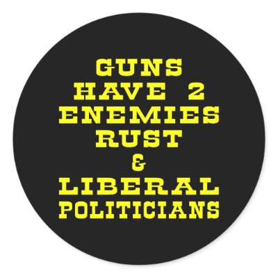 Black Guns 2 Enemies Stickers by WhiteTiger_LLC