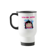 Black Hair New Big Sister  Tshirts and Gifts Mugs