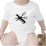 black hairdresser comb scissors tees