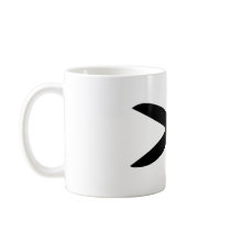black hairdresser scissors mugs