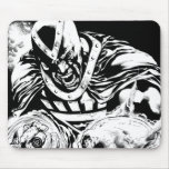 Black Hand with Skull Panel 2 Mouse Pads