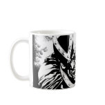 Black Hand with Skull Panel 2 Mug