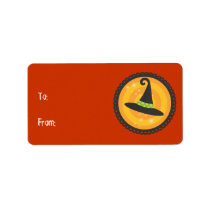 Black Hat in Black Circle labels