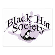 Black Hat Society Postcard