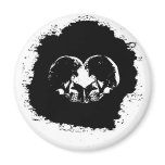 Black Heart Society Refrigerator Magnet