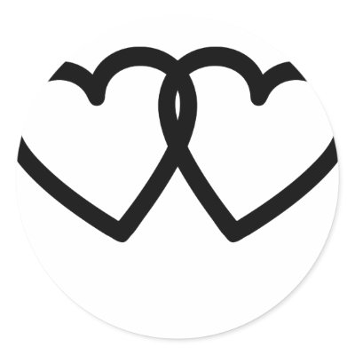 black hearts sticker by Tomaniac