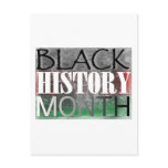 Black History Month (African Flag) Post Card