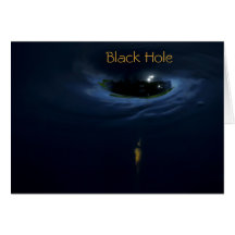 Black Hole Greeting Cards