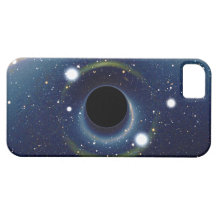 Black hole in front of the Large Magellanic Cloud iPhone 5 Cover