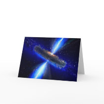 Black hole in space / NASA Greeting Cards