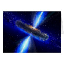 Black hole in space / NASA Greeting Cards