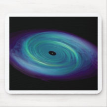Black Hole Tie Mousepads