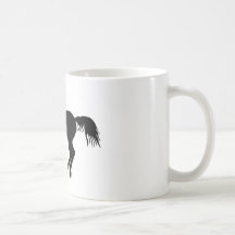 Black horse 1 mug