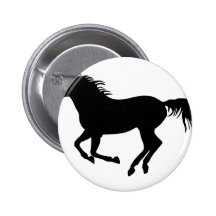 Black horse 1 pin