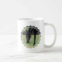 Black Horse Coffee Mug