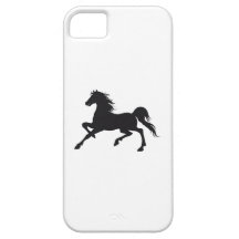 Black horse iPhone 5 case