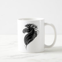 Black Horse Mugs