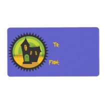 Black House in Black Circle labels