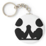 black Indian wrestling icon Key Chain