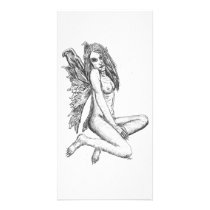 black ink faery  1 photo card