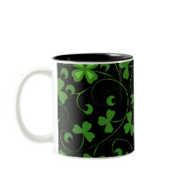 Black Irish Coffee Mugs