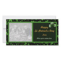 Black Irish Photo Greeting Card