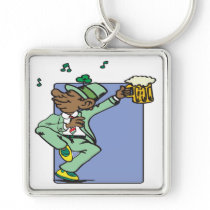 Black Irish Pride Keychain