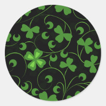 Black Irish Stickers