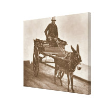 Black Jack, from 'Street Life in London', 1877-78 canvas prints
