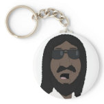 Black Jesus Keychain