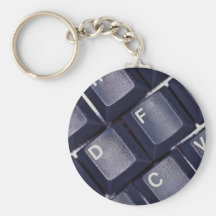Black keyboard texture keychains