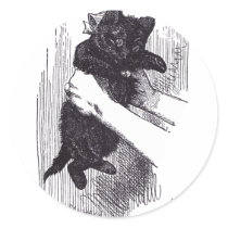 Black Kitten stickers