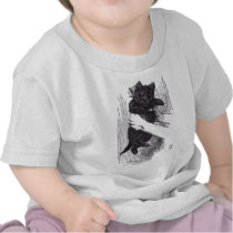 Black Kitten t-shirts