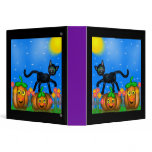 Black Kitty and Pumpkin Pals Binders