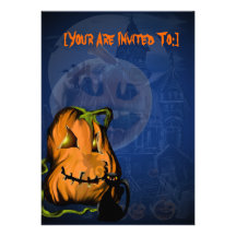 Black Kitty N Pumpkin  invitation_55x425_vertic...