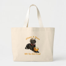 Black Lab  Shares A Beer Tote Bag