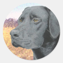Black Lab Sticker