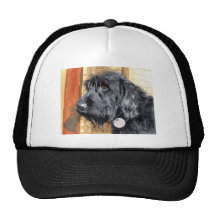 Black Labradoodle #1 Cap Trucker Hat