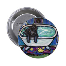Black Labrador bath Buttons