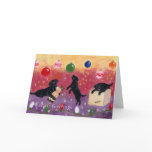 Black Labrador Christmas Cards
