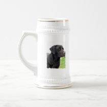 Black Labrador Retriever Beer Stein Mugs