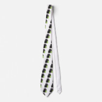 Black Labrador Retriever Men's Tie