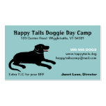 Black Labrador Retriever Pet Care Business Cards