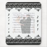 Black Lace Mousepad
