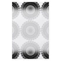 Black Lace Pattern Design. Custom Custom Flyer