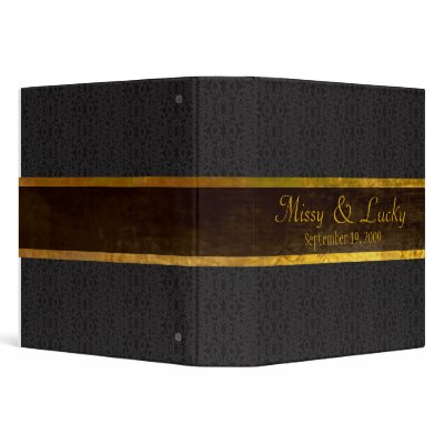 Black Lace Wedding/Anniversary Album by mjakubo434