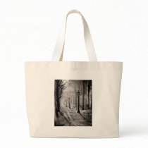 Black lamps canvas bags