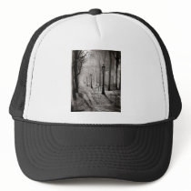 Black lamps mesh hat
