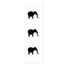 Black Laughing Elephant. Business Card