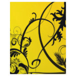 Black Leaf, Yellow World Customized Letterhead